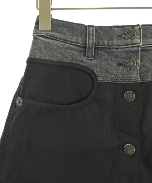 DIESEL（ディーゼル）ミニスカート 黒 サイズ:23(XS位) レディース/2200691823102