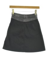 DIESEL（ディーゼル）ミニスカート 黒 サイズ:23(XS位) レディース/2200691823102