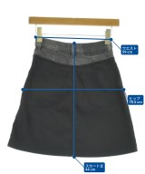 DIESEL（ディーゼル）ミニスカート 黒 サイズ:23(XS位) レディース/2200691823102