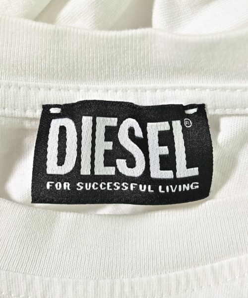 DIESEL（ディーゼル）Tシャツ・カットソー 白 サイズ:M レディース/2200691793184