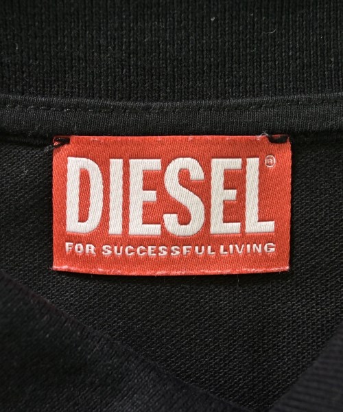 DIESEL（ディーゼル）ポロシャツ 黒 サイズ:M レディース/2200692618035