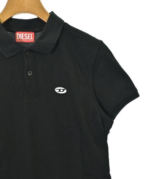 DIESEL（ディーゼル）ポロシャツ 黒 サイズ:M レディース/2200692618035