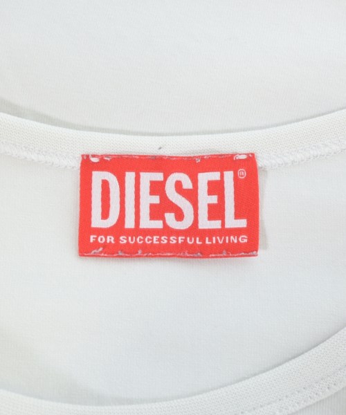 DIESEL（ディーゼル）Tシャツ・カットソー 白 サイズ:M レディース/2200692677032