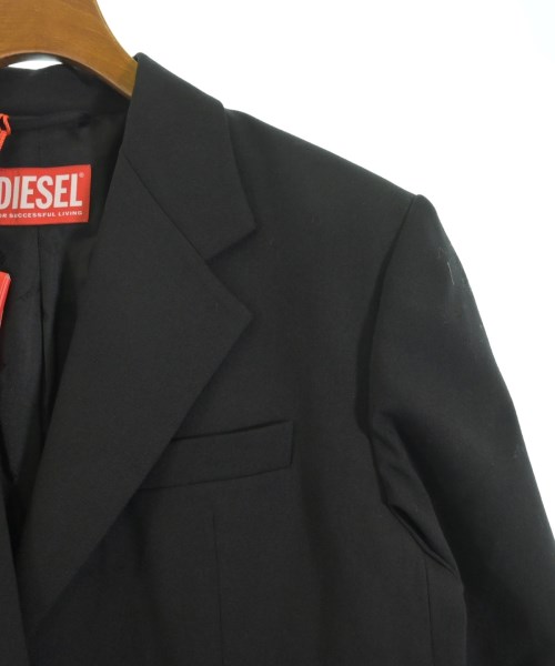 DIESEL（ディーゼル）テーラードジャケット 黒 サイズ:44(XL位) レディース/2200693425014