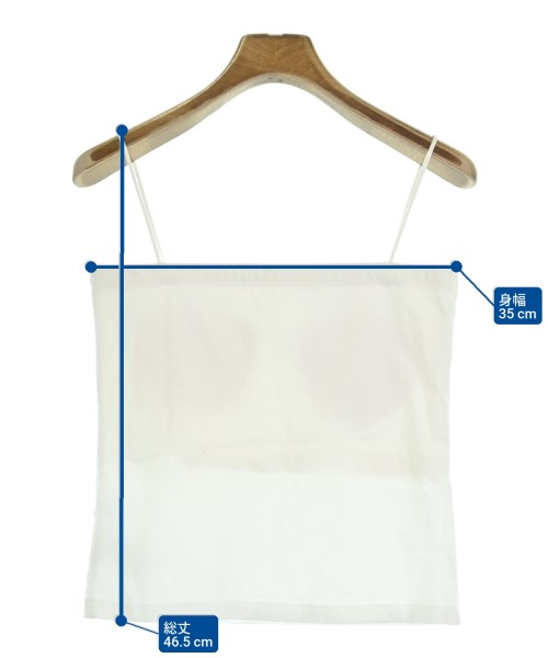 JOURNAL STANDARD（ジャーナルスタンダード）タンクトップ 白 サイズ:F レディース/2200621382082