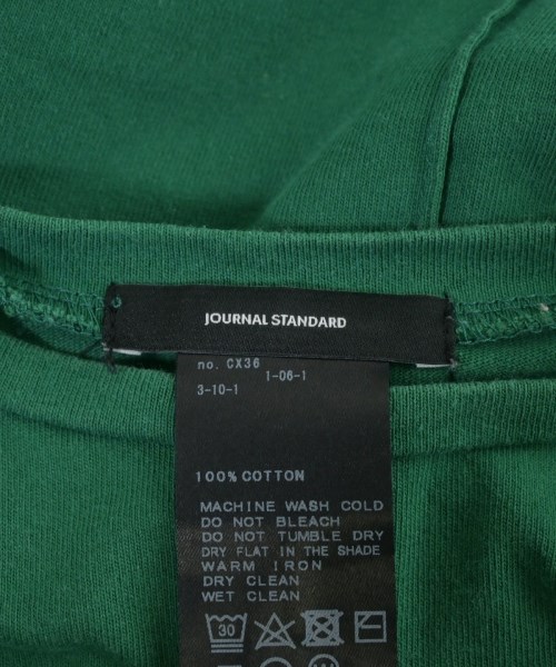 JOURNAL STANDARD（ジャーナルスタンダード）Tシャツ・カットソー 緑 サイズ:F レディース/2200631759010
