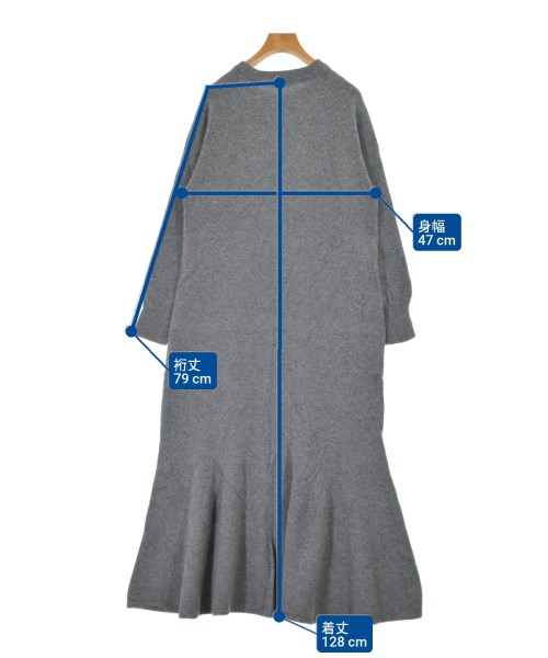 JOURNAL STANDARD（ジャーナルスタンダード）ワンピース グレー サイズ:F レディース/2200629095137