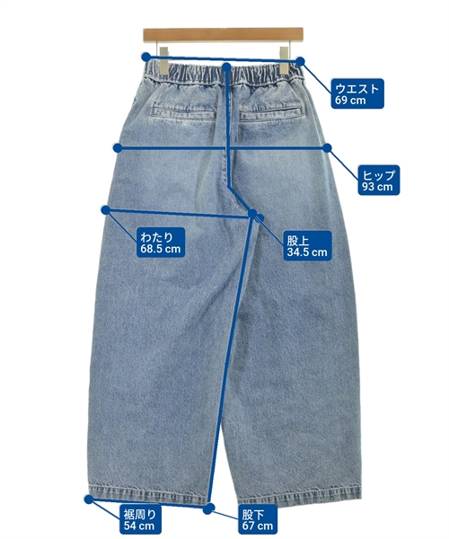 JOURNAL STANDARD（ジャーナルスタンダード）デニムパンツ 紺 サイズ:38(M位) レディース/2200635388322