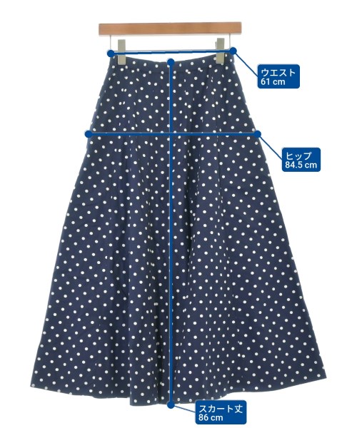 JOURNAL STANDARD（ジャーナルスタンダード）ロング・マキシ丈スカート 紺 サイズ:36(S位) レディース/2200622377018