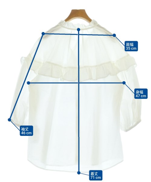 JOURNAL STANDARD（ジャーナルスタンダード）ブラウス 白 サイズ:F レディース/2200633866082