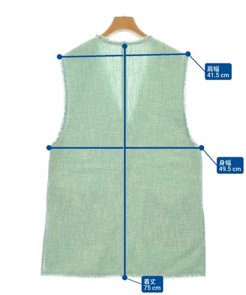 JOURNAL STANDARD（ジャーナルスタンダード）ベスト 緑 サイズ:F レディース/2200621804195