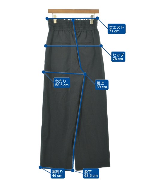 JOURNAL STANDARD（ジャーナルスタンダード）スラックス 黒 サイズ:40(M位) レディース/2200614759235