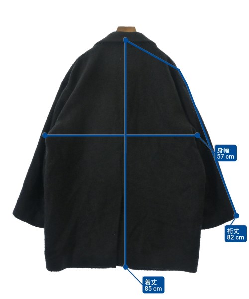 JOURNAL STANDARD（ジャーナルスタンダード）チェスターコート 黒 サイズ:F レディース/2200622675145