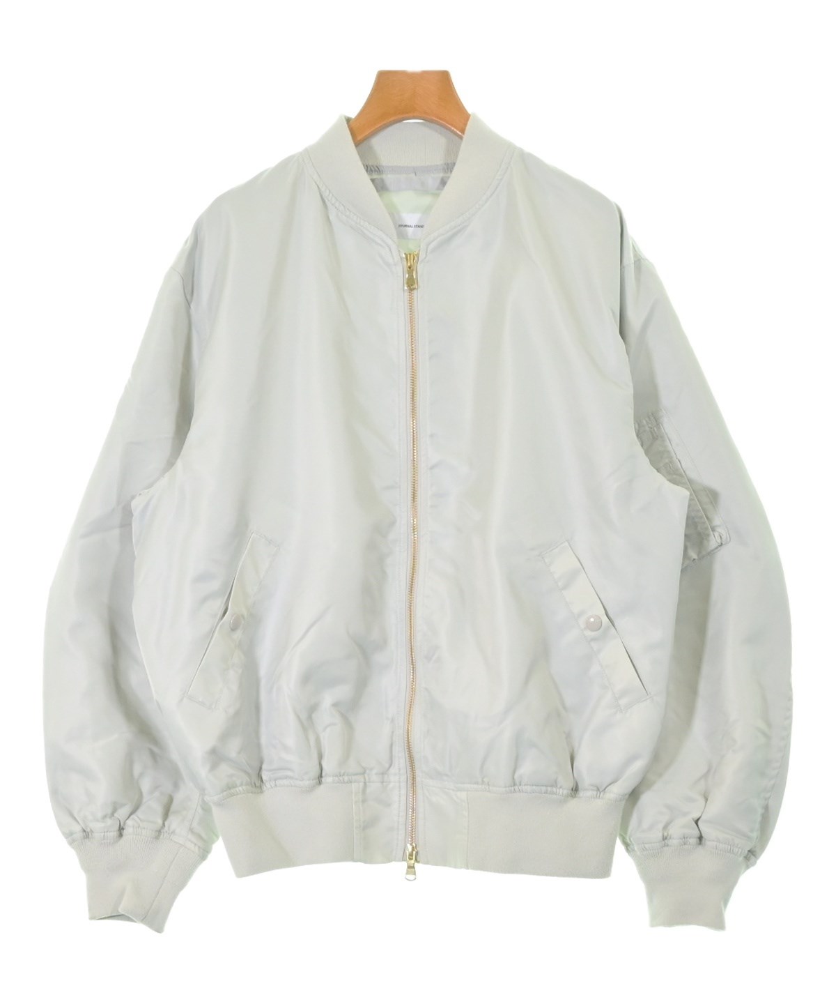 JOURNAL STANDARD ホワイト ブルゾン JOURNAL STANDARD（ジャーナルスタンダード）ミリタリーブルゾン