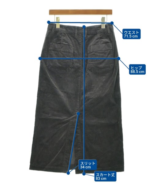 JOURNAL STANDARD（ジャーナルスタンダード）ロング・マキシ丈スカート グレー サイズ:38(M位) レディース/2200637505017