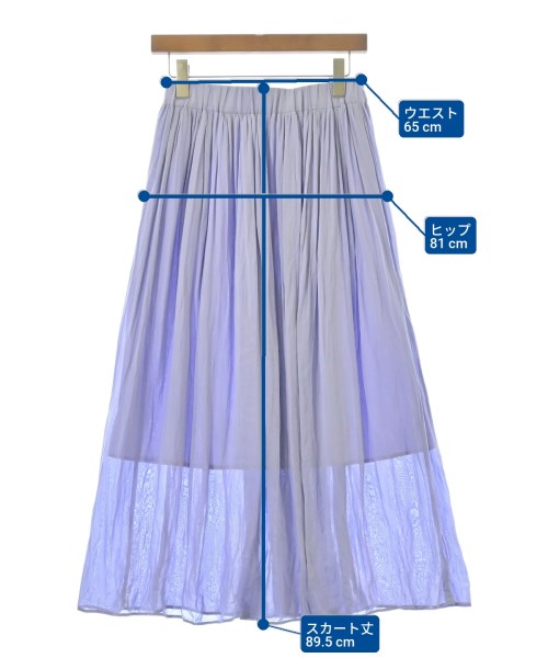 JOURNAL STANDARD（ジャーナルスタンダード）ロング・マキシ丈スカート 紫 サイズ:36(S位) レディース/2200635838063