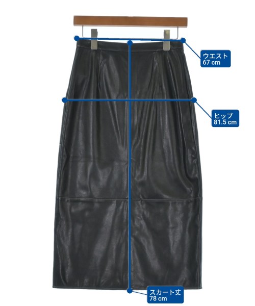 JOURNAL STANDARD（ジャーナルスタンダード）ロング・マキシ丈スカート 黒 サイズ:36(S位) レディース/2200628502032