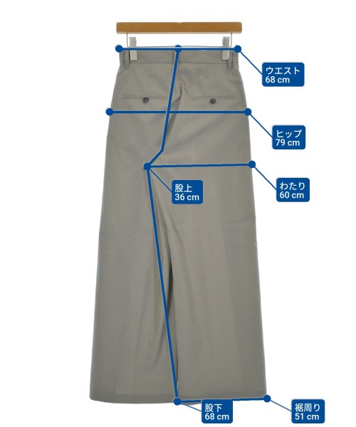 JOURNAL STANDARD（ジャーナルスタンダード）スラックス グレー サイズ:36(S位) レディース/2200637497107