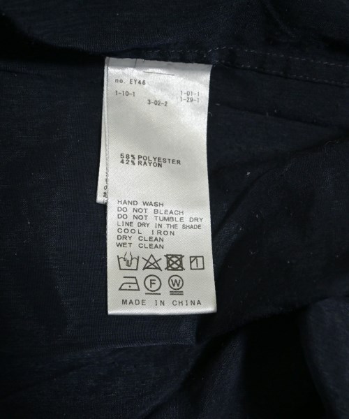 JOURNAL STANDARD（ジャーナルスタンダード）カジュアルシャツ 紺 サイズ:F レディース/2200616093023