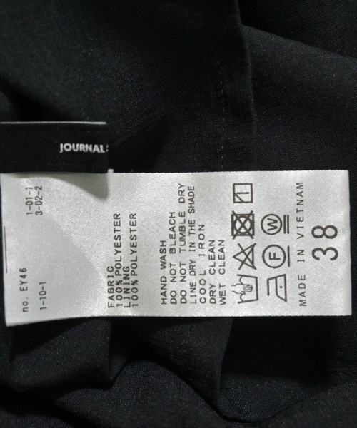 JOURNAL STANDARD（ジャーナルスタンダード）ワンピース 黒 サイズ:38(M位) レディース/2200616093030
