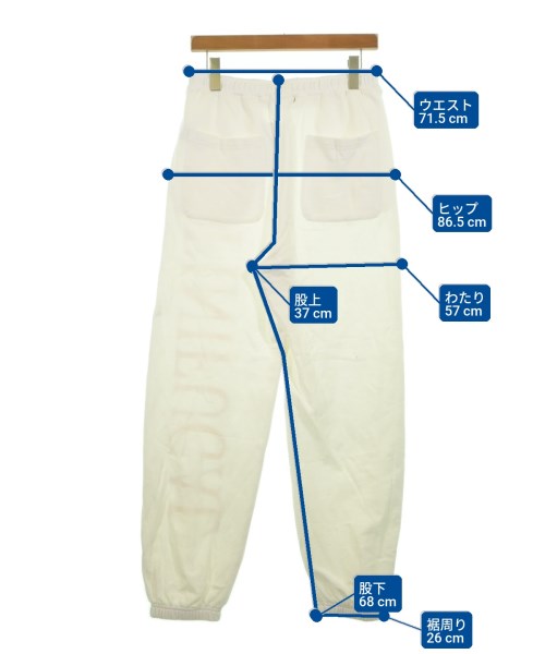 JOURNAL STANDARD（ジャーナルスタンダード）スウェットパンツ 白 サイズ:F レディース/2200634460500