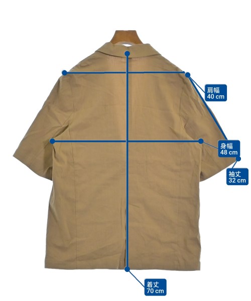 JOURNAL STANDARD（ジャーナルスタンダード）テーラードジャケット ベージュ サイズ:F レディース/2200634999017