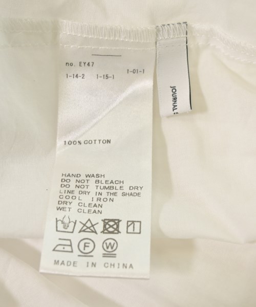 JOURNAL STANDARD（ジャーナルスタンダード）カジュアルシャツ 白 サイズ:-(M位) レディース/2200635154088