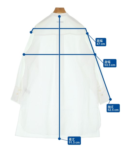 JOURNAL STANDARD（ジャーナルスタンダード）カジュアルシャツ 白 サイズ:F レディース/2200640073725