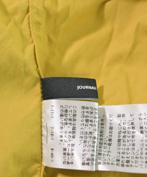 JOURNAL STANDARD（ジャーナルスタンダード）カジュアルシャツ 黄 サイズ:F レディース/2200619004149