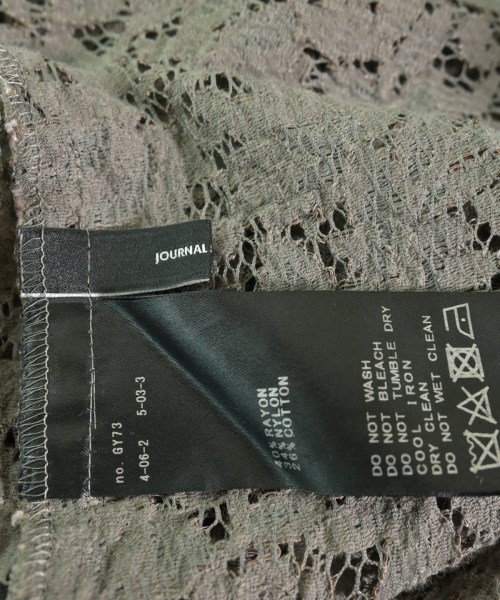 JOURNAL STANDARD（ジャーナルスタンダード）カジュアルシャツ カーキ サイズ:F レディース/2200622722054