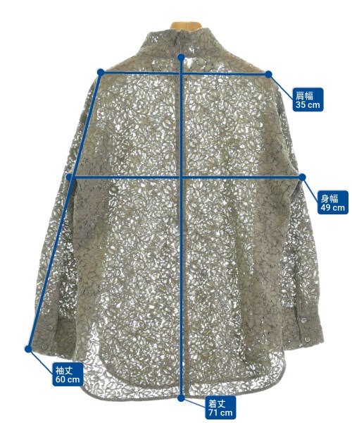 JOURNAL STANDARD（ジャーナルスタンダード）カジュアルシャツ カーキ サイズ:F レディース/2200622722054