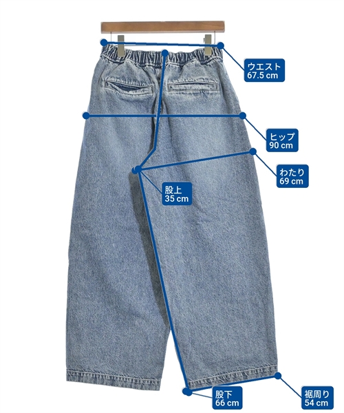 JOURNAL STANDARD（ジャーナルスタンダード）デニムパンツ 青 サイズ:-(M位) レディース/2200617664048