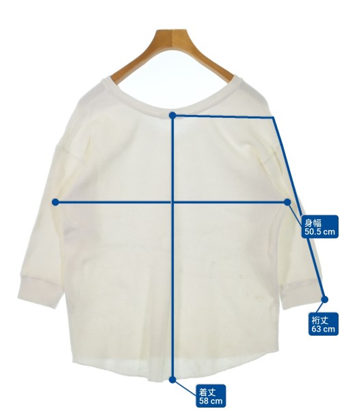 JOURNAL STANDARD（ジャーナルスタンダード）Tシャツ・カットソー 白 サイズ:F レディース/2200624529019