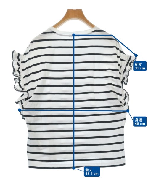 JOURNAL STANDARD（ジャーナルスタンダード）Tシャツ・カットソー 白 サイズ:F レディース/2200619992057