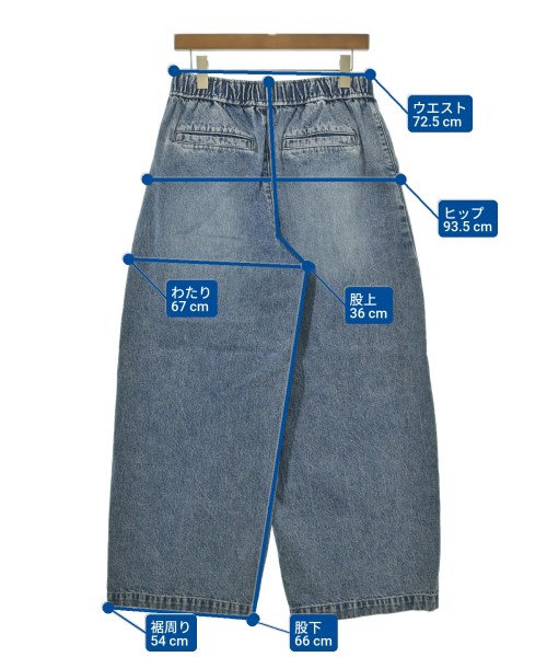 JOURNAL STANDARD（ジャーナルスタンダード）デニムパンツ 青 サイズ:38(M位) レディース/2200632375042