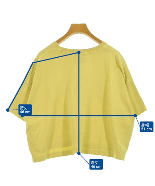 JOURNAL STANDARD（ジャーナルスタンダード）Tシャツ・カットソー 黄 サイズ:F レディース/2200607952049