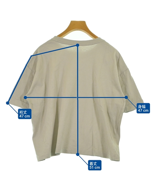JOURNAL STANDARD（ジャーナルスタンダード）Tシャツ・カットソー グレー サイズ:F レディース/2200609849026