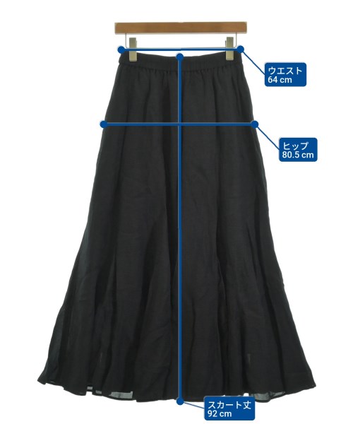 JOURNAL STANDARD（ジャーナルスタンダード）ロング・マキシ丈スカート 黒 サイズ:-(M位) レディース/2200616514146