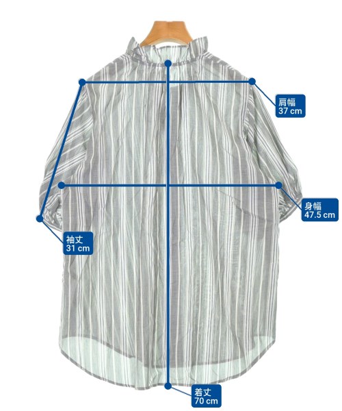 JOURNAL STANDARD（ジャーナルスタンダード）カジュアルシャツ グレー サイズ:F レディース/2200603492266