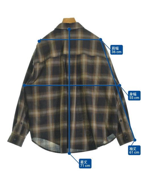 JOURNAL STANDARD（ジャーナルスタンダード）カジュアルシャツ 黒 サイズ:F レディース/2200612753068