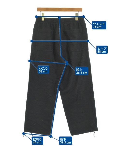 JOURNAL STANDARD（ジャーナルスタンダード）クロップドパンツ 黒 サイズ:M レディース/2200607111132