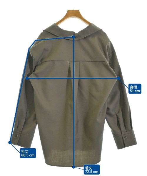 JOURNAL STANDARD（ジャーナルスタンダード）カジュアルシャツ カーキ サイズ:F レディース/2200674205093