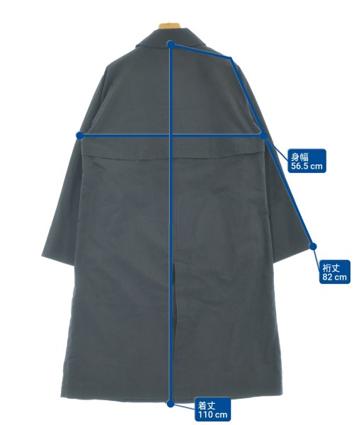 JOURNAL STANDARD（ジャーナルスタンダード）ステンカラーコート 紺 サイズ:38(M位) レディース/2200671904043