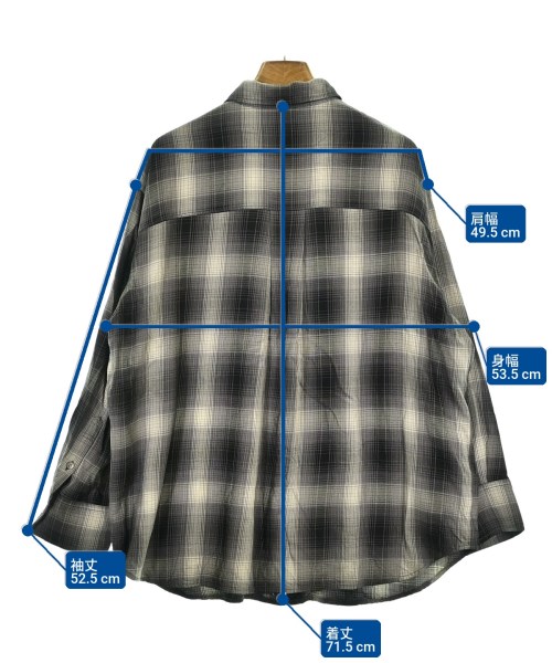 JOURNAL STANDARD（ジャーナルスタンダード）カジュアルシャツ 黒 サイズ:F レディース/2200670814046