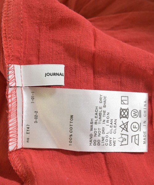 JOURNAL STANDARD（ジャーナルスタンダード）ブラウス 赤 サイズ:F レディース/2200672246159