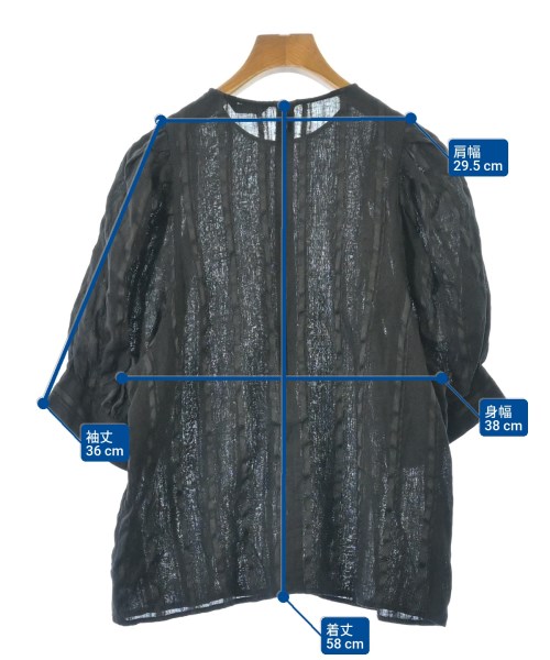 JOURNAL STANDARD（ジャーナルスタンダード）ブラウス 黒 サイズ:F レディース/2200673807021