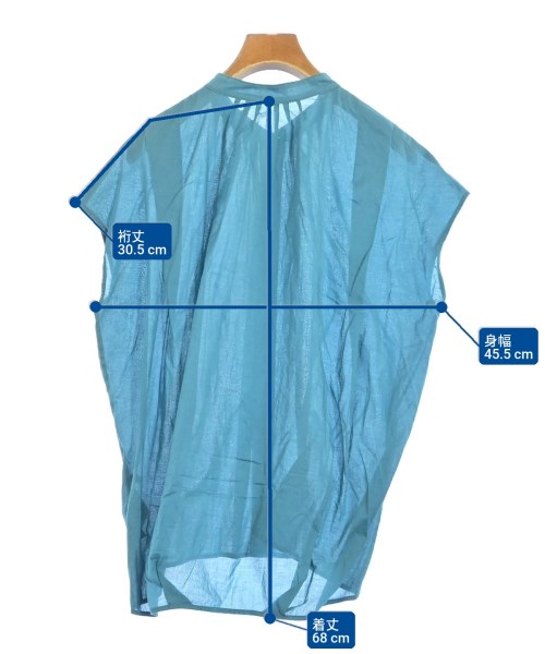 JOURNAL STANDARD（ジャーナルスタンダード）カジュアルシャツ 青 サイズ:F レディース/2200669802153