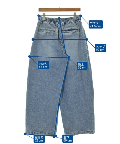 JOURNAL STANDARD（ジャーナルスタンダード）デニムパンツ 青 サイズ:38(M位) レディース/2200673757067