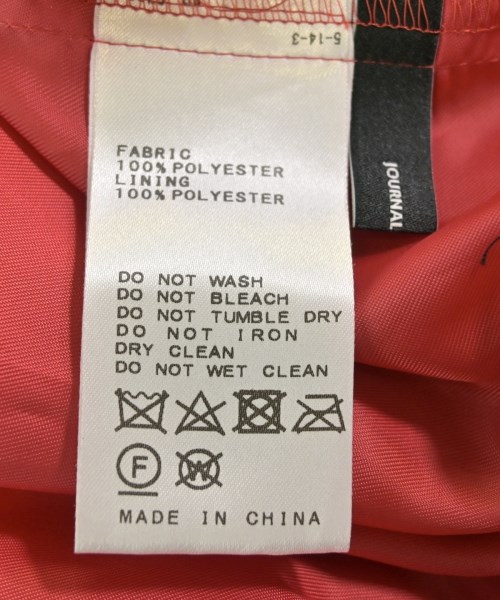 JOURNAL STANDARD（ジャーナルスタンダード）ロング・マキシ丈スカート 赤 サイズ:F レディース/2200679737124