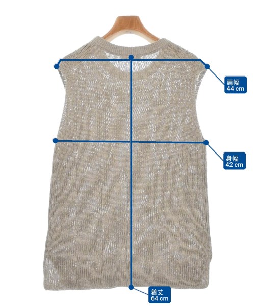 JOURNAL STANDARD（ジャーナルスタンダード）ベスト ベージュ サイズ:F レディース/2200676112139